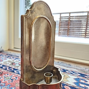 Stunning Victorian Style Brass Candle Sconce/Candle Holder/Shabby Chic