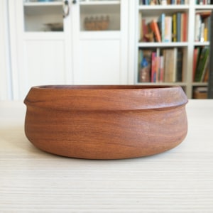 Small Scandinavian Hand Craft Bowl, Teak, Wood, Key Bowl, gift