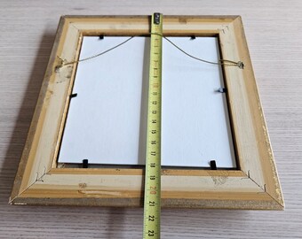 シャビーシックなツイスト木製フォトフレーム/フレンチカントリー