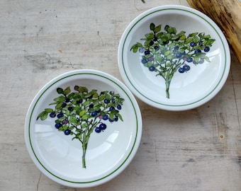 Paar IKEA dessertkommen, Marguerite Wilfridson Accenten Spal Portugal, botanisch