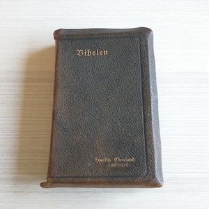 Norwegisch Die Bibel 1914 / Lederbucheinband