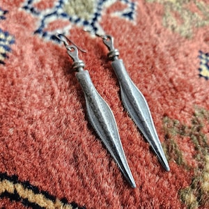 Sigmund Espeland Norway viking Spear Earrings/Sterling Silver