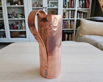 Solid Scandinavian Measuring Cup/Copper/Farmhouse Ornament