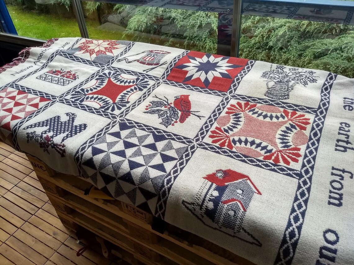 The Bob Timberlake Home Collection Throw American Spirit Etsy