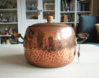 Stockli Swiss Made / Copper Cooking Pot / Vintage Kitchen