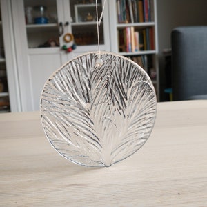 Small Hadeland Furu Pine Crystal Sun Catcher, Norway, Window, Decor, Nordic