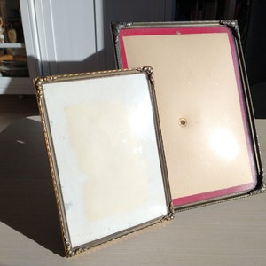 2er Set skandinavische Bilderrahmen / Desktop / Wanddekor / Vintage Geschenk