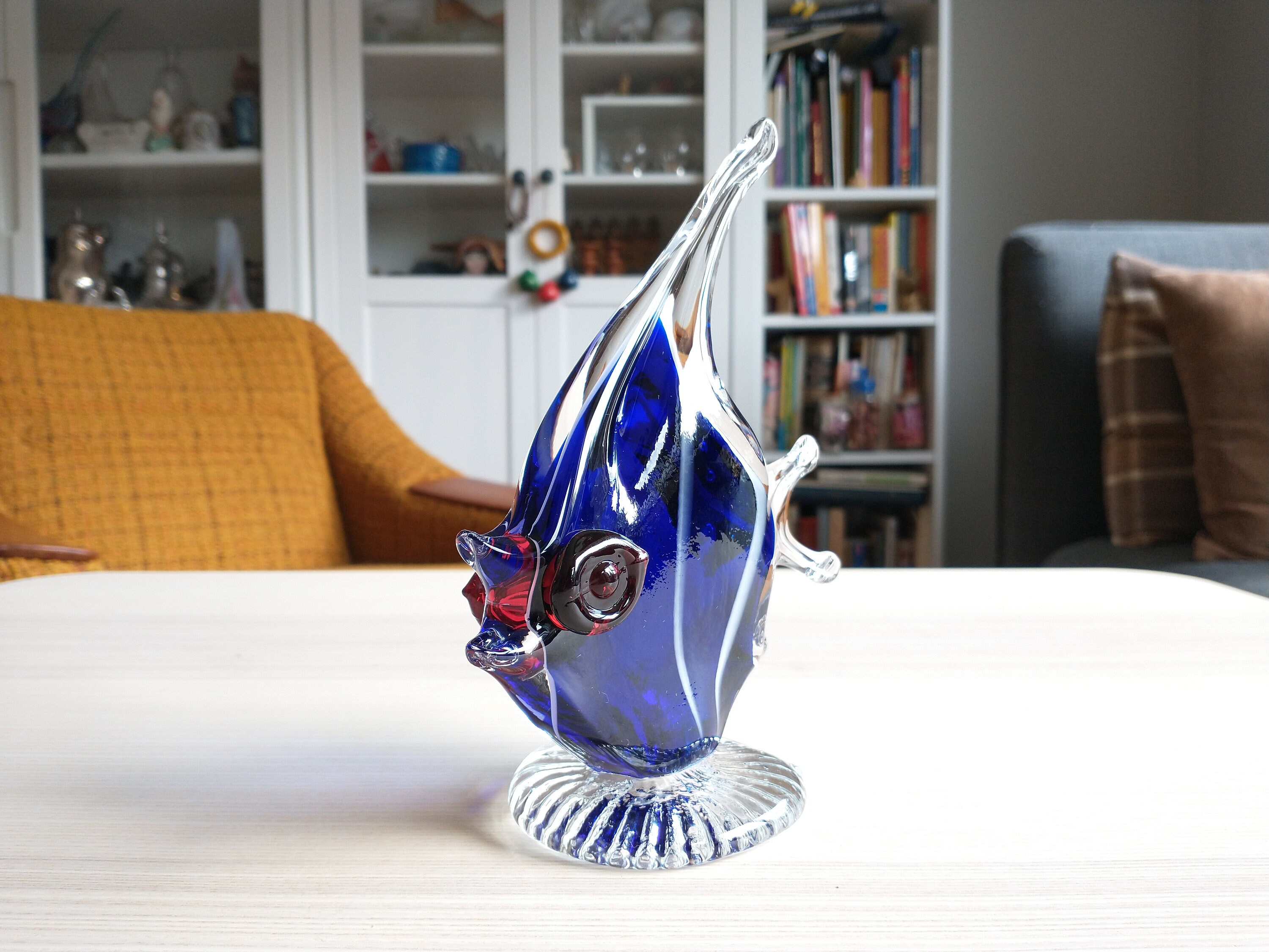 希少】Muranoムラーノ アートガラス 置物 オブジェ アンティーク