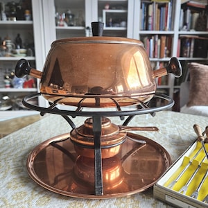 Vintage Spring Culinox Fondue Set/Fondue Serving