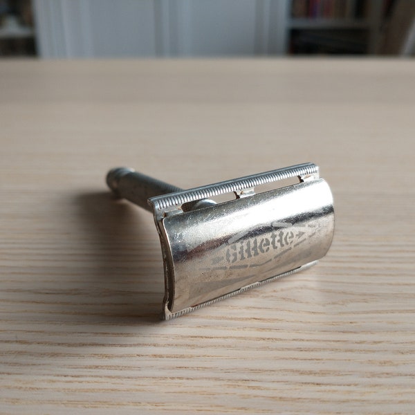 Vintage Gillette Rasierhobel / Geschenk für Ihn