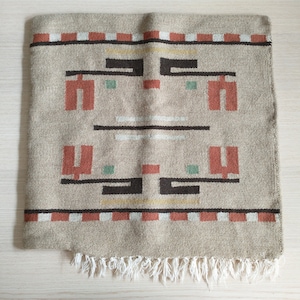 Norwegian Handwoven Pillowcase / Geometric Pattern / Cosy / Wool