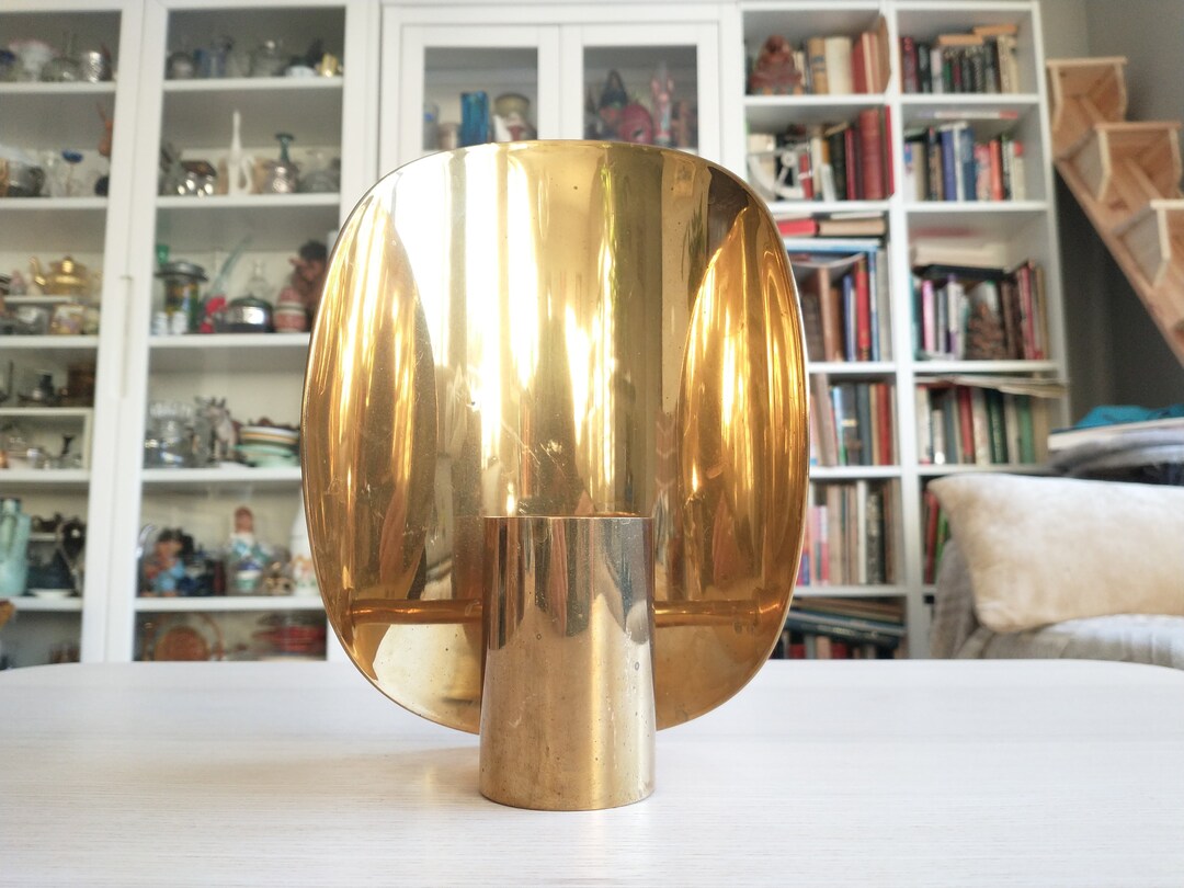 Curated visual reference: Visual Reference: Norwegian Vintage Brass Candle Sconce Wall Decor Candle Holder