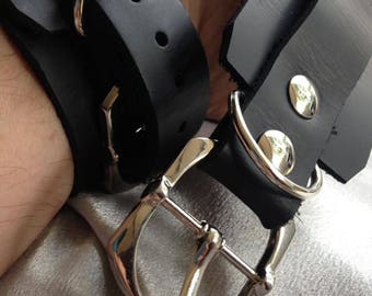 Cuffs quality real leather BDSM cuffs
