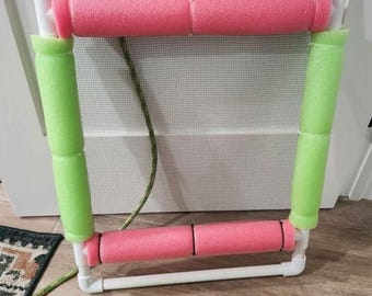 Shark Tooth & Shell Sifter | Lightweight floating Beach Sieve | Handmade PVC Sand Sifter for Shark Tooth Hunting | for Shell Hunting