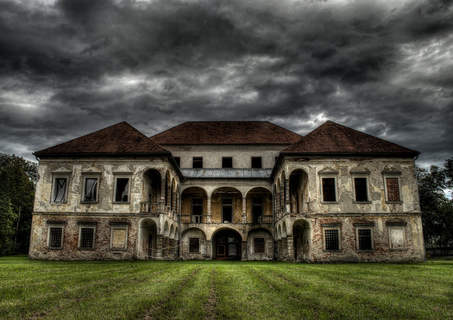 Abandoned mansion urban exploration urbex Etsy