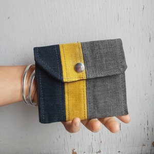 Snap Pouch Gewachster Canvas Beutel Einzigartiges Geschenk