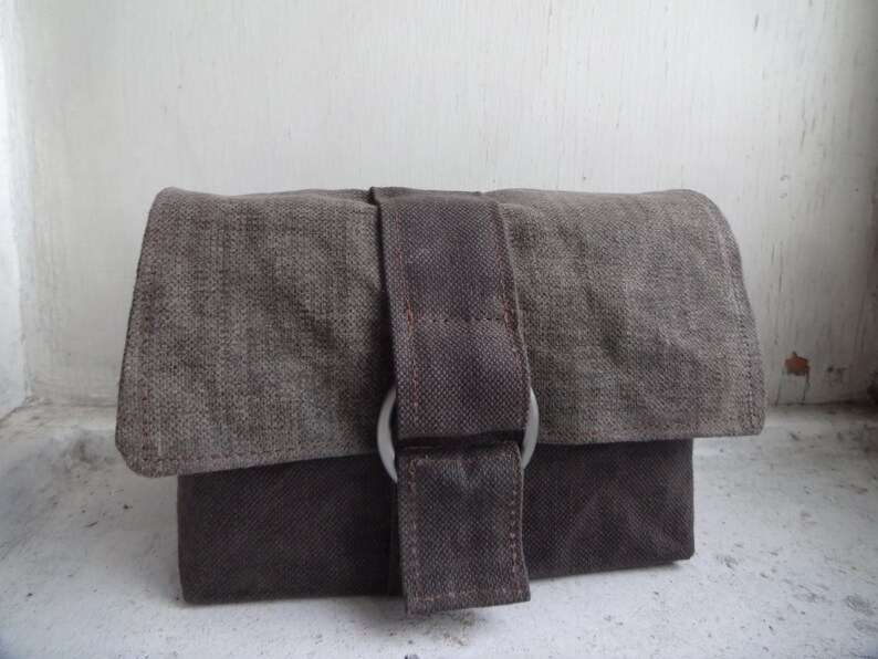 Waxed Canvas Fanny Pack Bum Bag Crossbody Bag Hip Pouch Waist Etsy