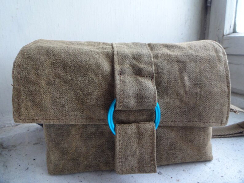 Fanny Pack Waxed Canvas Bum Bag Crossbody Bag Hip Pouch Waist Etsy