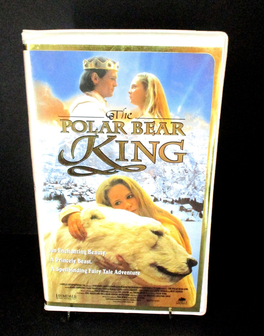 Where To Watch The Polar Bear King The Polar Bear King VHS 1994 Clam-shell Maria Bonnevie - Etsy