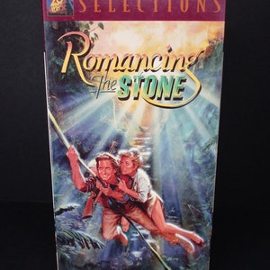 Romancing the Stone (VHS, 1997) Kathleen Turner, Michael Douglas, Danny DeVito