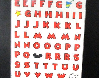 Sandylion Disney Mickey Mouse Letters & Numbers New