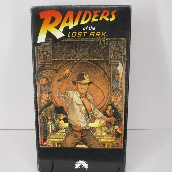 Indiana Jones Raiders of the Lost Ark (1989 VHS) Harrison Ford, Karen Allen