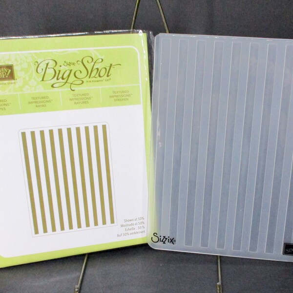 Empreinte Texturée "Elegant Lines" Stampin' Up! - Pour Big Shot/Sizzix - Occasion