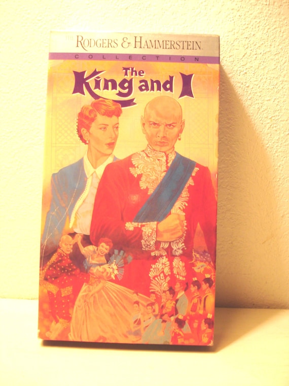 The King And I Vhs 1990 Yul Brynner Deborah Kerr Rita Etsy