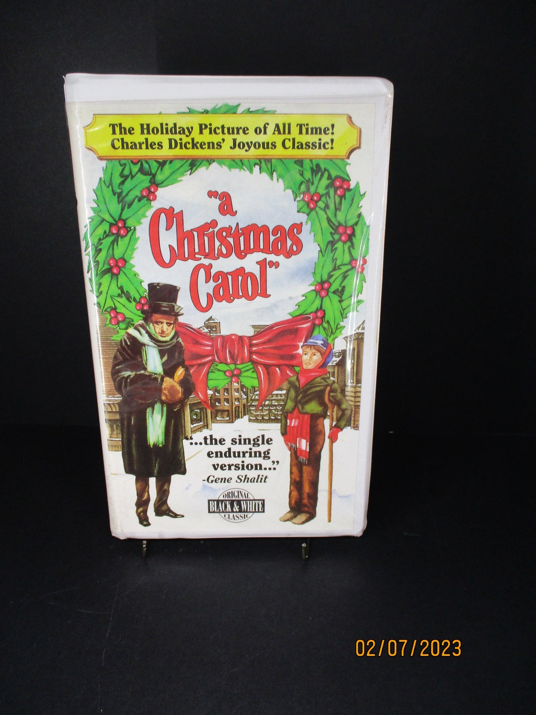 1993 VHS Tape of A Christmas Carol Starring Alastair Sim Etsy