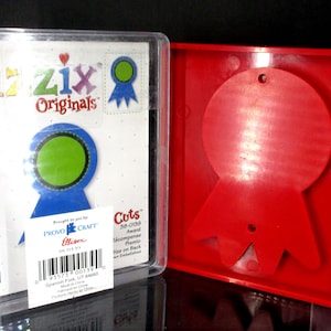 Sizzix Originals Award Large Red Die W/ Case, 4.5&quot; Tall