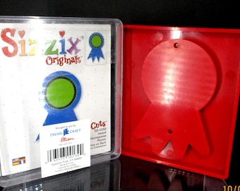 Sizzix Originals Award Grande fustella rossa con custodia, 4,5" di altezza