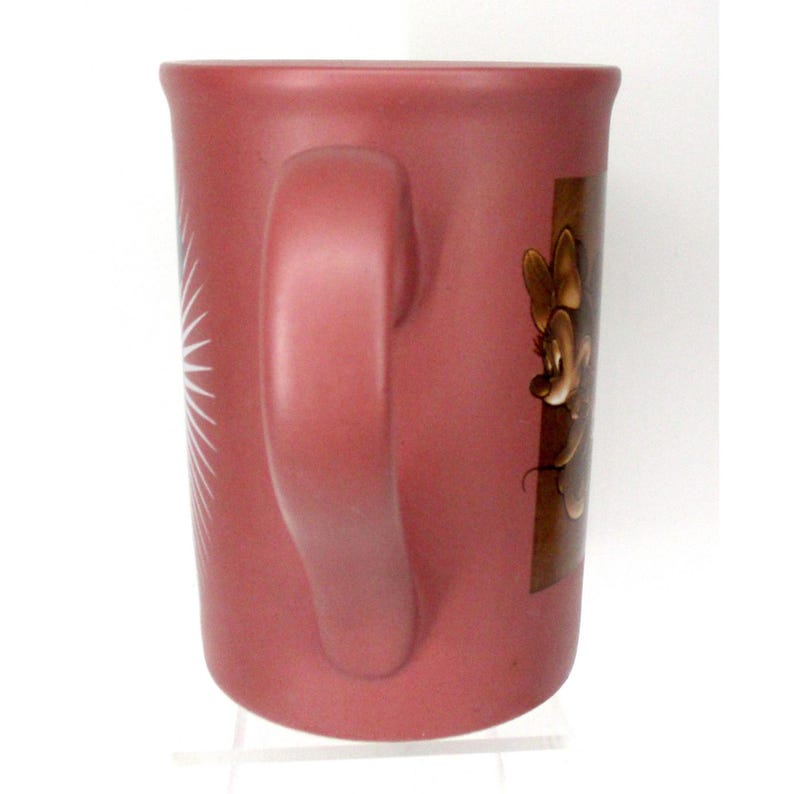 Disneyland Minnie Mouse Poses Maron Coffee Mug Novelty, Authentic Disney Parks image 4