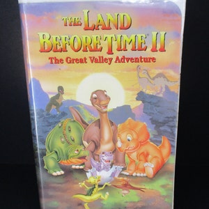 The Land Before Time II: The Great Valley Adventure (VHS, 1994 Clamshell)