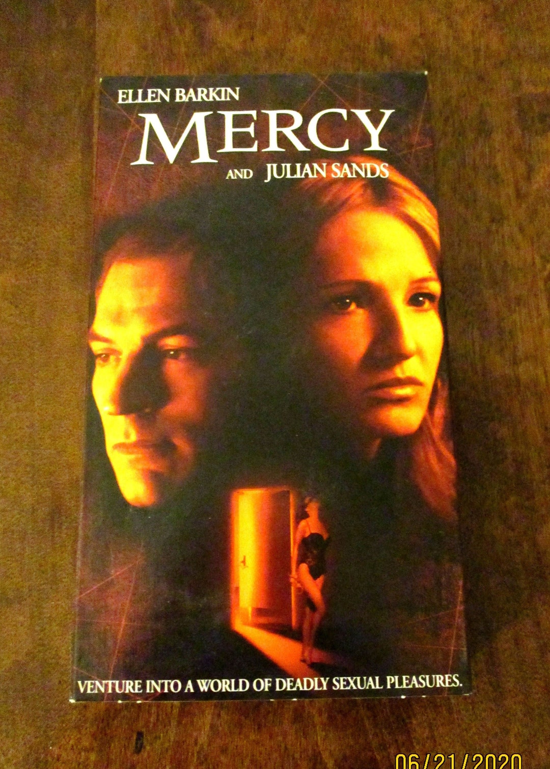 Mercy VHS 2000 Julian Sands Ellen Barkin Stephen Baldwin - Etsy