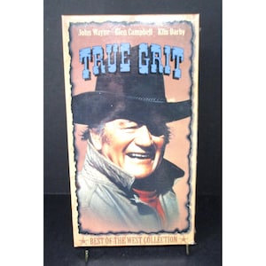 Best Of The West Collection True Grit (VHS, 1996, New) John Wayne, Glen Campbell