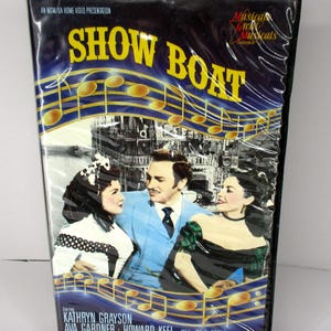 Show Boat (VHS, 1987, Clam-Shell, Great Musicals Collection) Ava Gardner