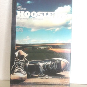 Hoosiers (VHS 1988) Gene Hackman, Dennis Hopper, Barbara Hershey