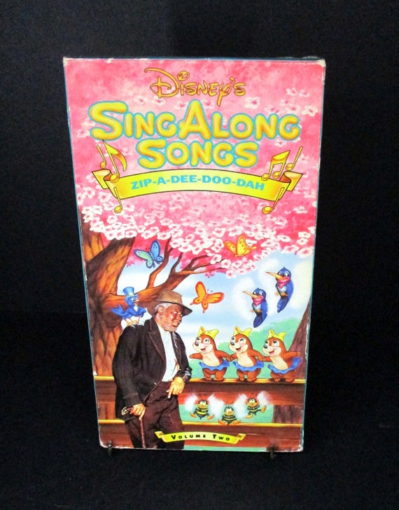 Disney Sing Along Songs Zip-a-dee-doo-dah Volume 2 (VHS