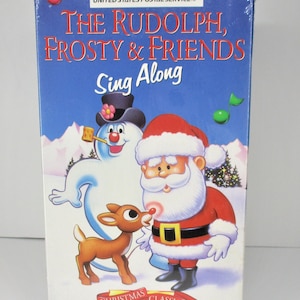 The Rudolph, Frosty, and Friends Sing Along (VHS 1996 USPS Brand New) Brand New