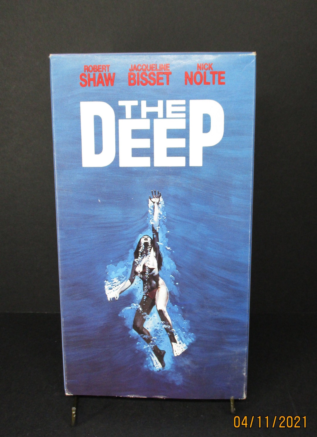 The Deep VHS 1993 Robert Shaw Jacqueline Bisset Nick - Etsy