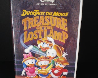 Ducktales The Movie: Treasure of the Lost Lamp (VHS, 1991) Christopher Lloyd