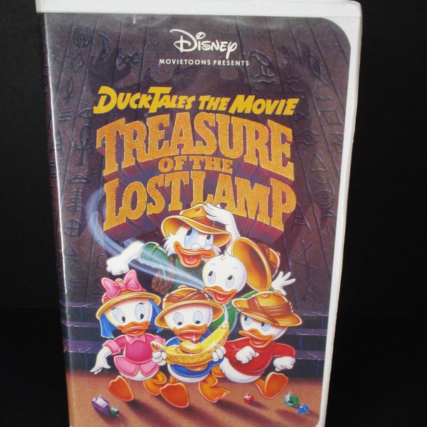 Ducktales Le Film: Le Trésor de la Lampe Perdue (VHS, 1991) Christopher Lloyd