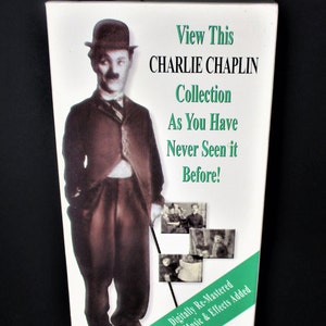 Charlie Chaplin Collection Vol 1 (4 VHS Set 10 Movies ) The Kid, The Count......