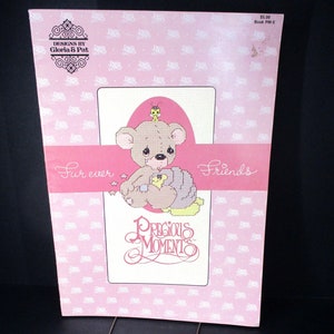 Designs By Gloria & Pat Precious Moments Fur-ever Friends Counted Cross Stitch