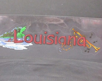 Stickopotamus 50 States Collection Louisiana Header Sticker New