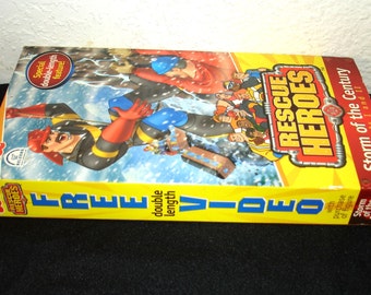 Fisher Price-rescue Heroes Storm of the Century Parts 1 & 2 (VHS