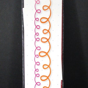 Sizzix Sizzlits Decorative Strips, Loopy By Heather Lancaster Die Cut Brand New