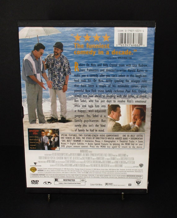 Analyze This (DVD Snap-case 1999) Lisa Kudrow, Billy Crystal