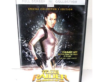 Tomb Raider La Cuna de la Vida (DVD, 2003, Edición Especial de Coleccionista) Acción
