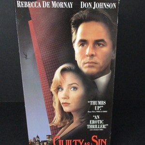 Schuld Ain (VHS) Don Johnson, Rebecca De Morney